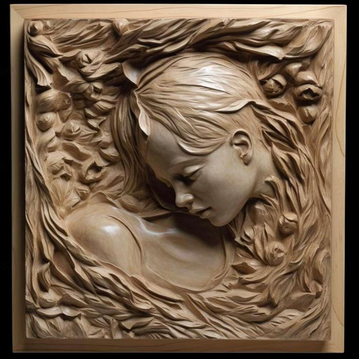 نموذج ثلاثي الأبعاد لآلة CNC 3D Art 